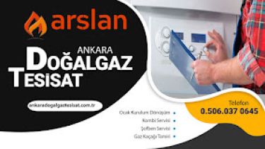 Arslan Dogalgaz Tesisat Başkentgaz Sertifikalı Firma