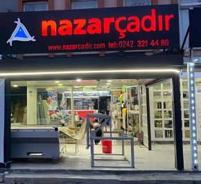 Nazar Lazer Kumaş Kesimi