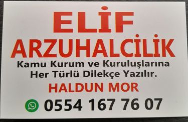 Kdz Ereğli Elif Arzuhalcilik