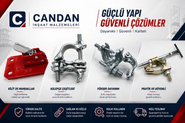 Candan İnşaat Malzemeleri Kalıp Ve İskele Sistemleri